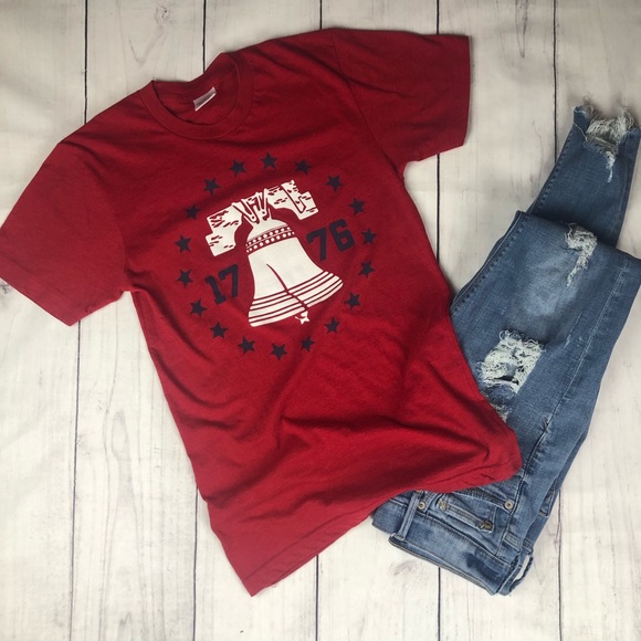✰ 3/$20 Charlie Hustle 4th of July tee - Picture 4 of 4